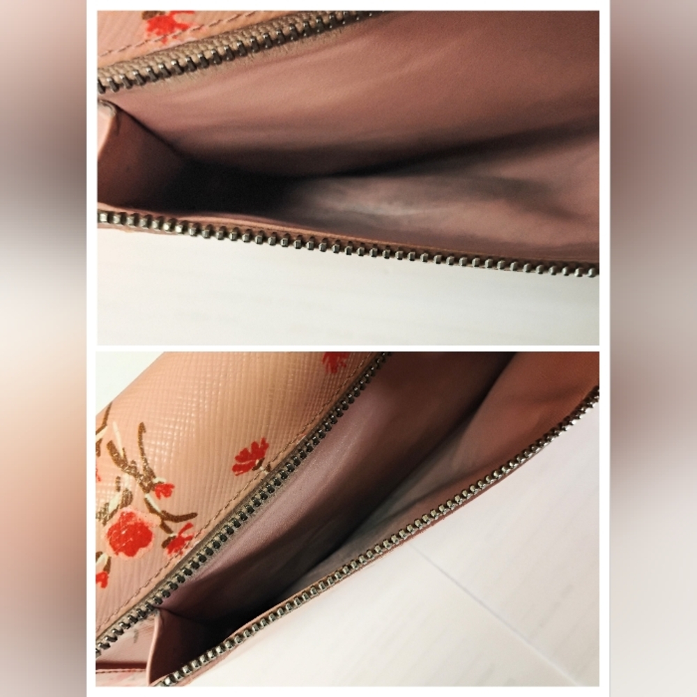 2FER Prada Long Wallet & Card Holder - Pink Floral - Picture 16 of 16